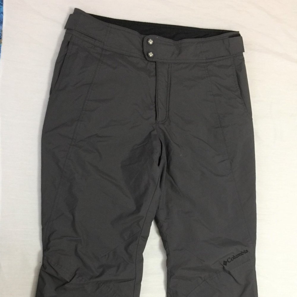 ❄️❄️❄️ COLUMBIA WOMENS NYLON WATERPROOF FABRIC 3000 SNOW SKI PANTS SIZE M ❄️❄️❄️